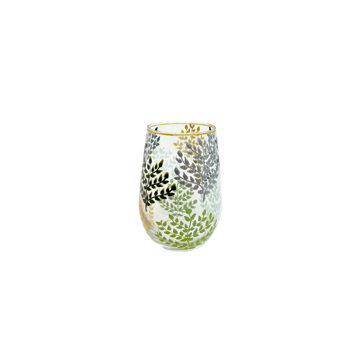 Copo Dubai Plátanos Tons de Verde (conjunto 06)